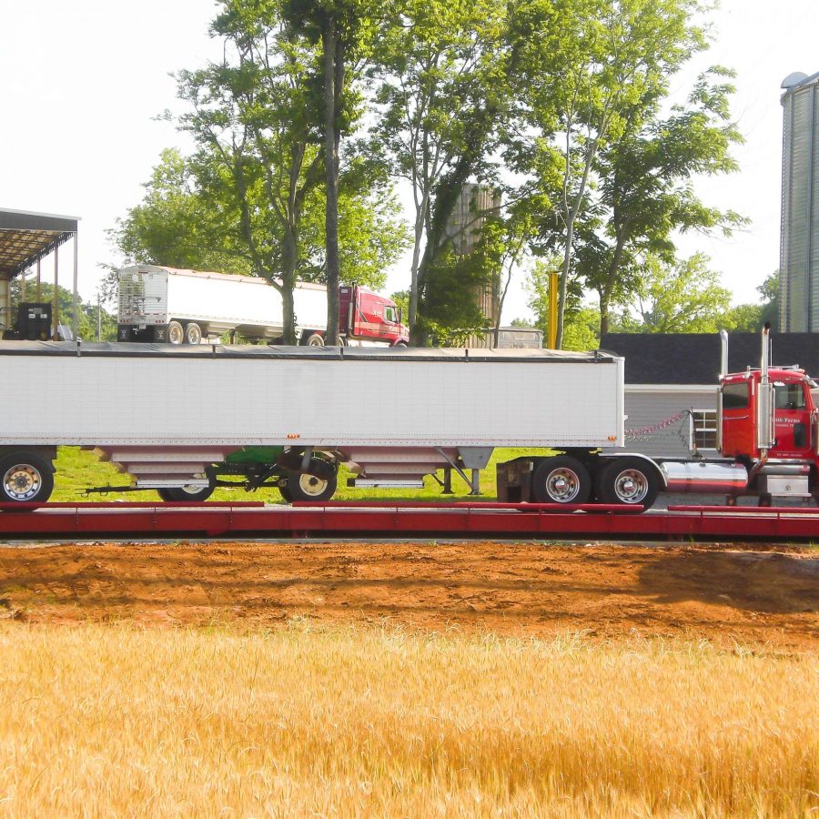 Certified Truck Scales for Farms to Weigh High Volume Truck Scale Loads.